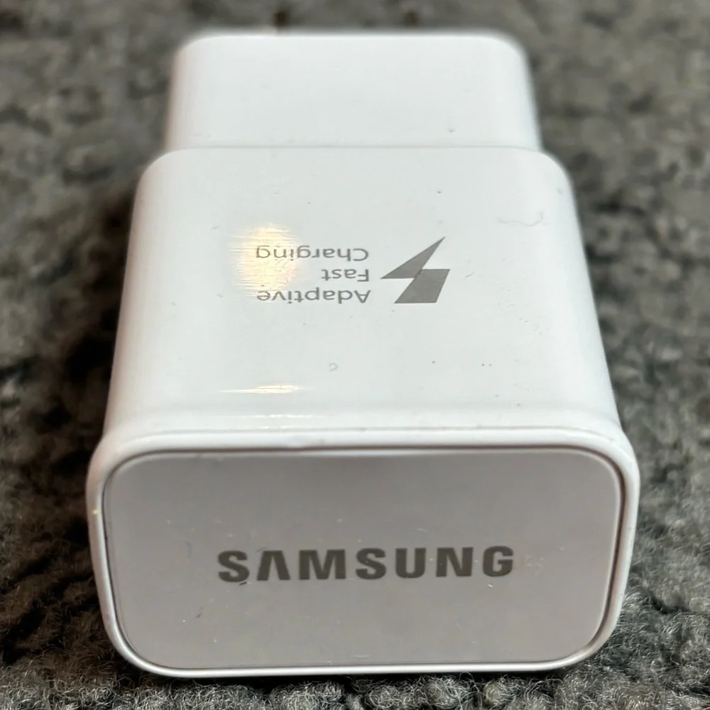 Original Samsung EP-TA20JWE Fast Charger w/ USB Type C Cable for Galaxy S8 S9